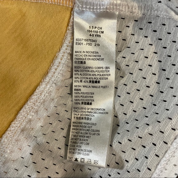 Nike Kids Orange T-shirt Tennis Dress Size Small - Picture 10 of 10